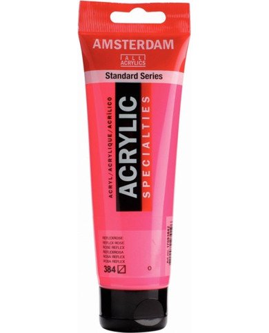 Le Libr'air - Standard Series Acrylique Tube 120 Ml Rose Reflex 384 - Amsterdam - Tunisie