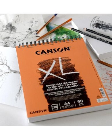 Le Libr'air - CANSON XL Croquis Extra-Blanc A5 90g - Tunisie