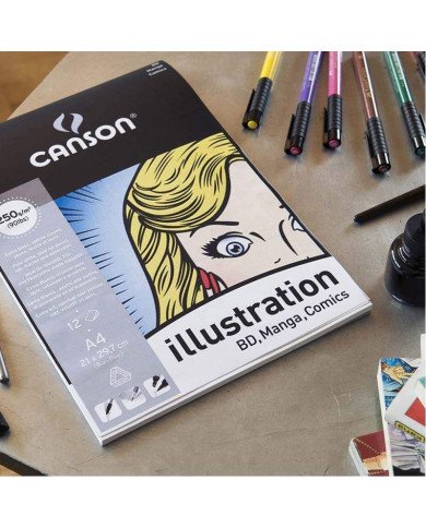 Le Libr'air - CANSON illustration BD, Manga, Comics A4 250g/m² - Tunisie