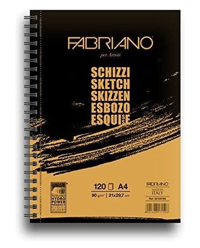 Le Libr'air - Sketch Book A4 FABRIANO 120 Feuilles - Tunisie Le Libr'air - Sketch Book A4 FABRIANO 120 Feuilles - Tunisie