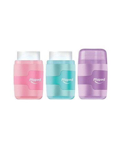 Le Libr'air - Duo taille-crayons & gomme MAPED Pastel - Tunisie