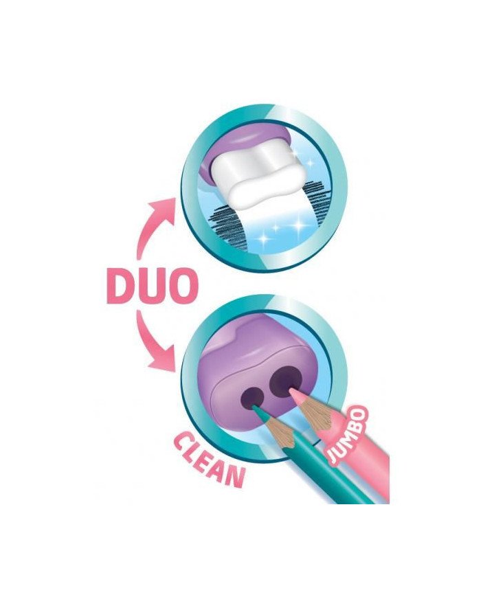 Le Libr'air - Duo taille-crayons & gomme MAPED Pastel - Tunisie