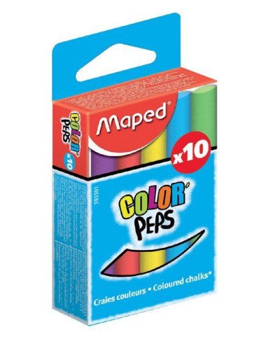 Le Libr'air - Craie de 10 Couleurs MAPED - Tunisie