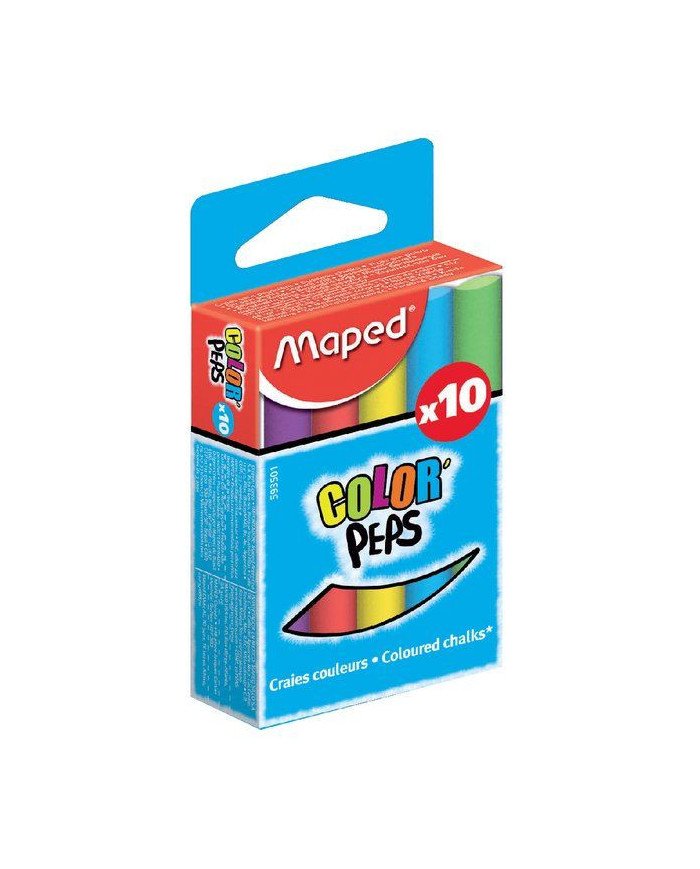 Le Libr'air - Craie de 10 Couleurs MAPED - Tunisie