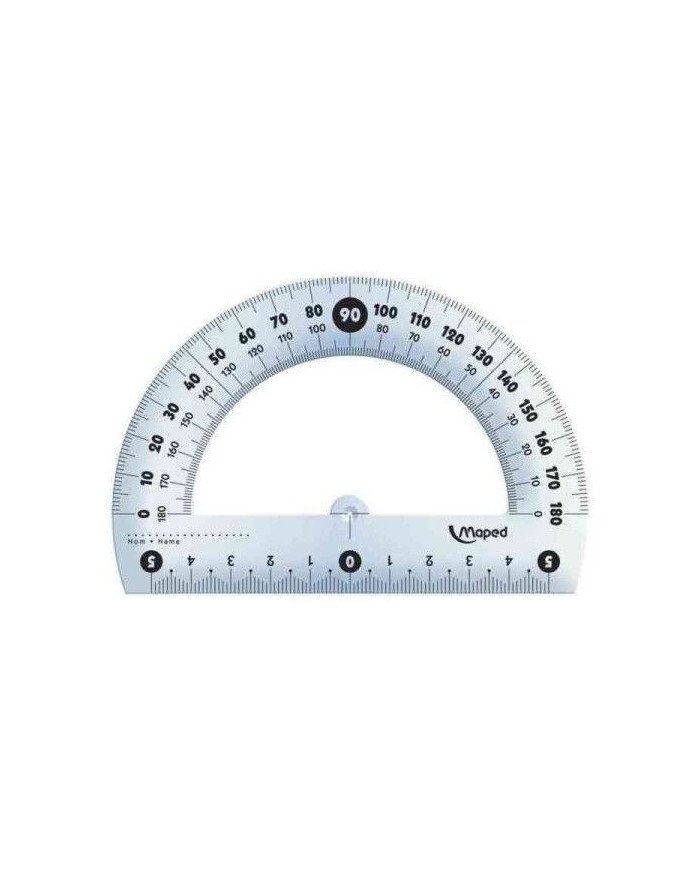 Le Libr'air - Rapporteur 180° - 12 cm MAPED - Tunisie