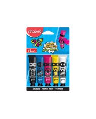 Le Libr'air - Blister 5 tubes gouache 12ML MAPED - Tunisie