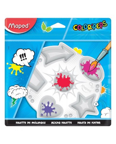 Le Libr'air - Palette Plastique Color'peps 811410 MAPED - Tunisie Le Libr'air - Palette Plastique Color'peps 811410 MAPED - Tunisie