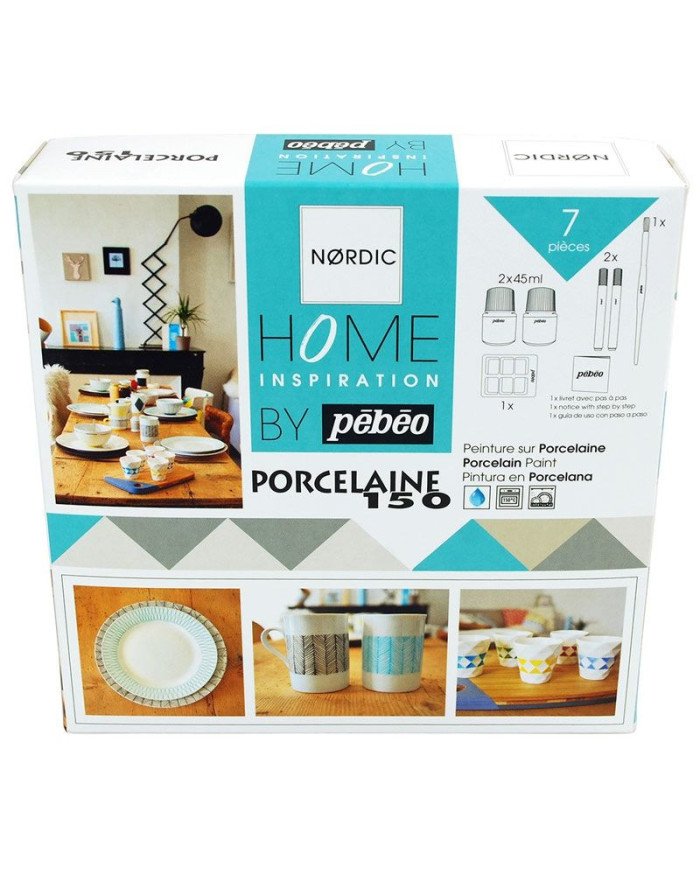 Le Libr'air - Set Inspiration NORDIC PORCELAINE 150 PEBEO 765101 - Tunisie