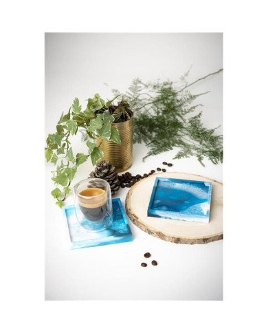 Le Libr'air - Moules Gédéo Dessous de Verre Carré 2 pièces PEBEO - Tunisie