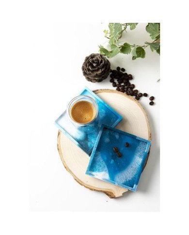 Le Libr'air - Moules Gédéo Dessous de Verre Carré 2 pièces PEBEO - Tunisie