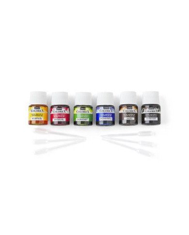 Le Libr'air - Encre Aquarelle COLOREX Set 6X20 ml ESSENTIELS PEBEO - Tunisie