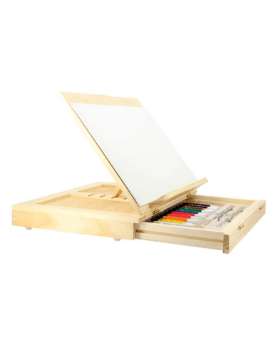 Le Libr'air - Coffret Chevalet Artist Kid Peinture Acrylique + Outils PEBEO - Tunisie