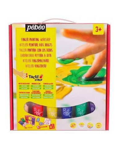 Le Libr'air - Mini Coffret Atelier Peinture aux doigts TactilColor PEBEO - Tunisie