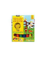 Le Libr'air - Kit Peinture aux doigts TactilColor 6 x 20 ml PEBEO - Tunisie