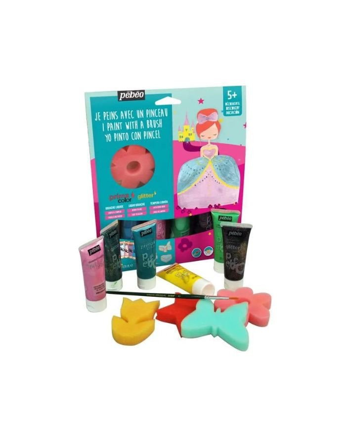 Le Libr'air - Kit PrimaColor et Glitter 6 x 20 ml Princesse PEBEO - Tunisie