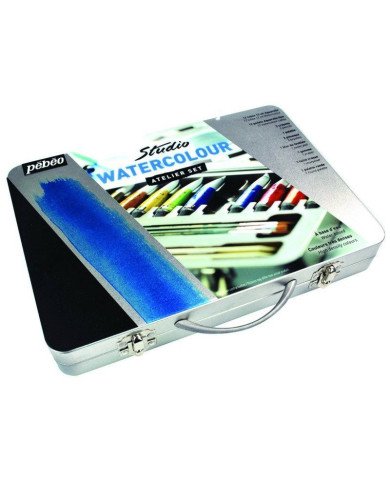 Le Libr'air - Coffret Métal Aquarelle Fine PEBEO 300610 - Tunisie