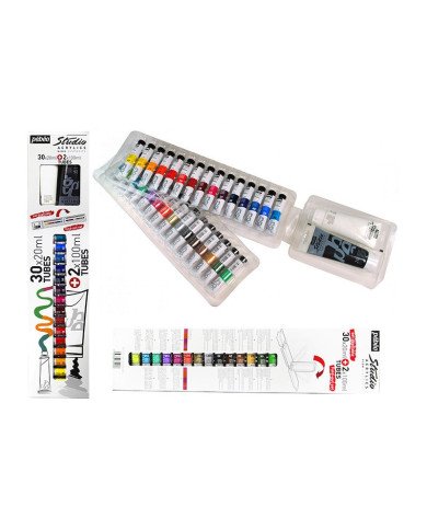 Le Libr'air - Étui 30 Tubes de 20 ML + 2 Tubes 100 ML Assortis - Tunisie Le Libr'air - Étui 30 Tubes de 20 ML + 2 Tubes 100 ML Assortis - Tunisie