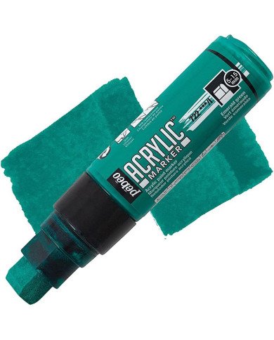 Le Libr'air - Marqueur Acrylique pointe 3en1 5-15 mm Vert Emeraude PEBEO - Tunisie