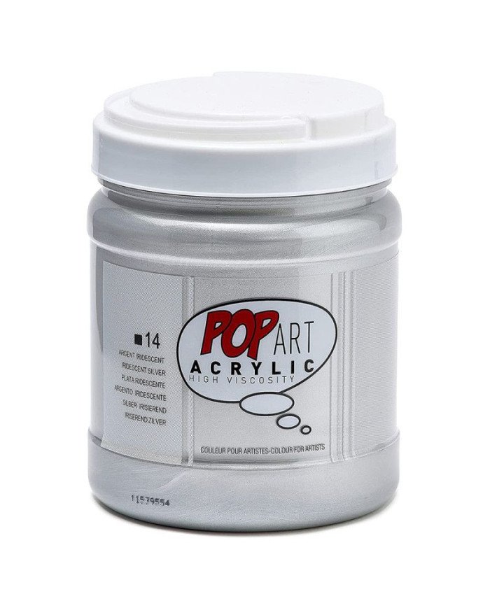 Le Libr'air - Acrylique POP ART 700 ml Argent Iridescent PEBEO - Tunisie