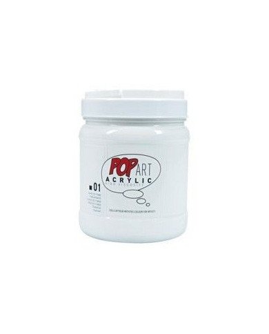 Le Libr'air - Acrylique POP ART 700 ml Blanc de Titane PEBEO - Tunisie