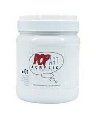 Le Libr'air - Acrylique POP ART 700 ml Blanc de Titane PEBEO - Tunisie