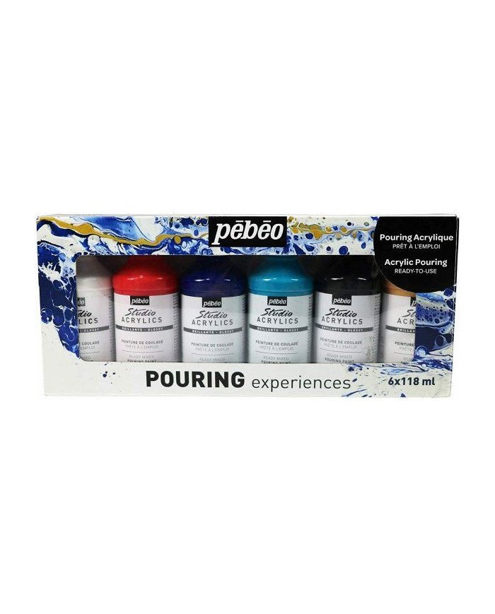 Le Libr'air - Set Pouring PEBEO 6x118 ml - Tunisie