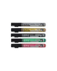 Le Libr'air - Set de 5 Acrylic Marker Pointe Ronde 1,2 mm PEBEO - Tunisie