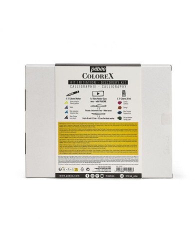 Le Libr'air - ColoreX Kit initiation Calligraphie PEBEO - Tunisie