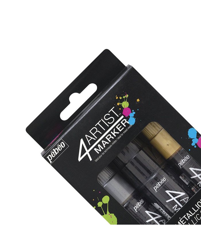 Le Libr'air - 4ARTIST MARKER Set métallique 3x8 mm PEBEO - Tunisie