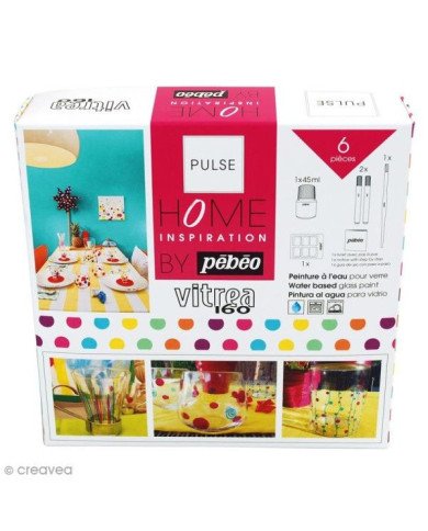 Le Libr'air - Set Inspiration Pulse Vitrea 160 PEBEO 765203 - Tunisie Le Libr'air - Set Inspiration Pulse Vitrea 160 PEBEO 765203 - Tunisie
