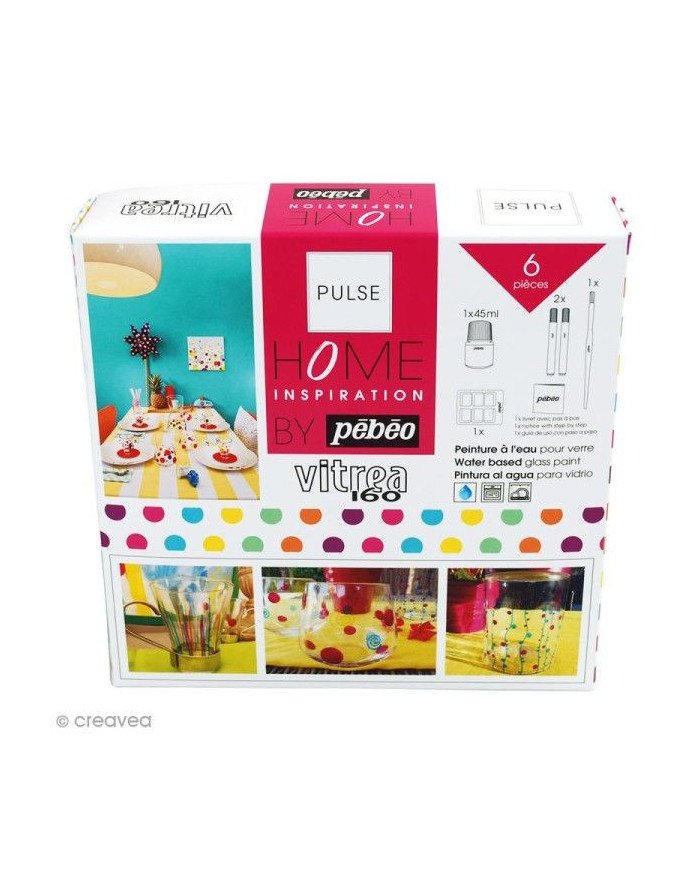 Le Libr'air - Set Inspiration Pulse Vitrea 160 PEBEO 765203 - Tunisie