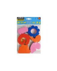 Le Libr'air - Set 6 Tampons double mousse Formes assorties PEBEO - Tunisie