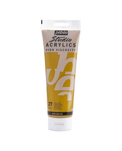 Le Libr'air - Acrylique Fine Studio Acrylics 250 ml Ocre Jaune 27 PEBEO - Tunisie Le Libr'air - Acrylique Fine Studio Acrylics 250 ml Ocre Jaune 27 PEBEO - Tunisie
