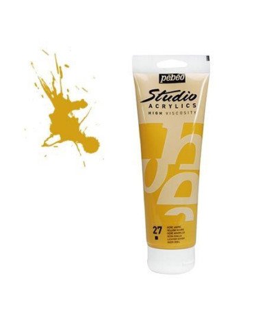 Le Libr'air - Acrylique Fine Studio Acrylics 250 ml Ocre Jaune 27 PEBEO - Tunisie Le Libr'air - Acrylique Fine Studio Acrylics 250 ml Ocre Jaune 27 PEBEO - Tunisie