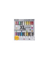 Le Libr'air - Huile Fine XL Etui 20 Tubes de 20 ML Assortis et Pinceau PEBEO - Tunisie