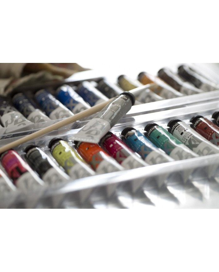 Le Libr'air - Huile Fine XL Etui 20 Tubes de 20 ML Assortis et Pinceau PEBEO - Tunisie