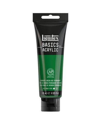 Le Libr'air - Liquitex Basics Acrylique Vert de Hooker Permanent 224 - 118ML - Tunisie Le Libr'air - Liquitex Basics Acrylique Vert de Hooker Permanent 224 - 118ML - Tunisie