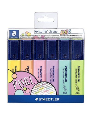 Le Libr'air - Pochette de 6 Fluo Pastel STAEDTLER - Tunisie