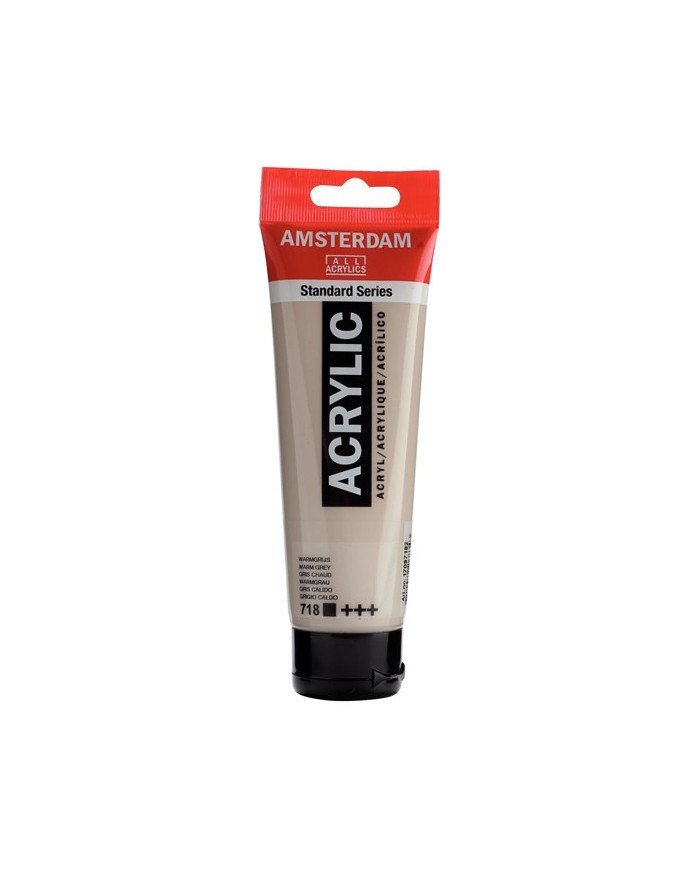Le Libr'air - Standard Series Acrylique Tube 120 ml Gris Chaud 718 - Amsterdam - Tunisie