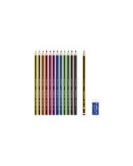 Le Libr'air - 12 Crayons de Couleur + Crayon noir + Gomme STAEDTLER - Tunisie