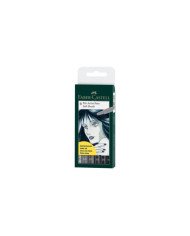 Le Libr'air - Pochette de 6 feutres Soft Brush - Faber Castell - Tunisie Le Libr'air - Pochette de 6 feutres Soft Brush - Faber Castell - Tunisie
