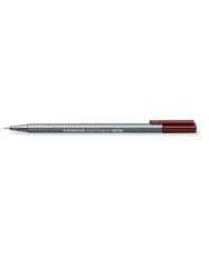 Le Libr'air - Stylo Triplus 334-76 STAEDTLER Marron - Tunisie