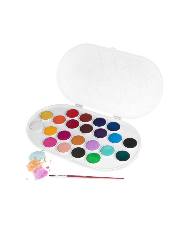 Le Libr'air - Aquarelle JOVI 22 couleurs 30MM + 1 pinceau - Tunisie