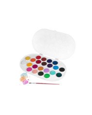Le Libr'air - Aquarelle JOVI 22 couleurs 30MM + 1 pinceau - Tunisie