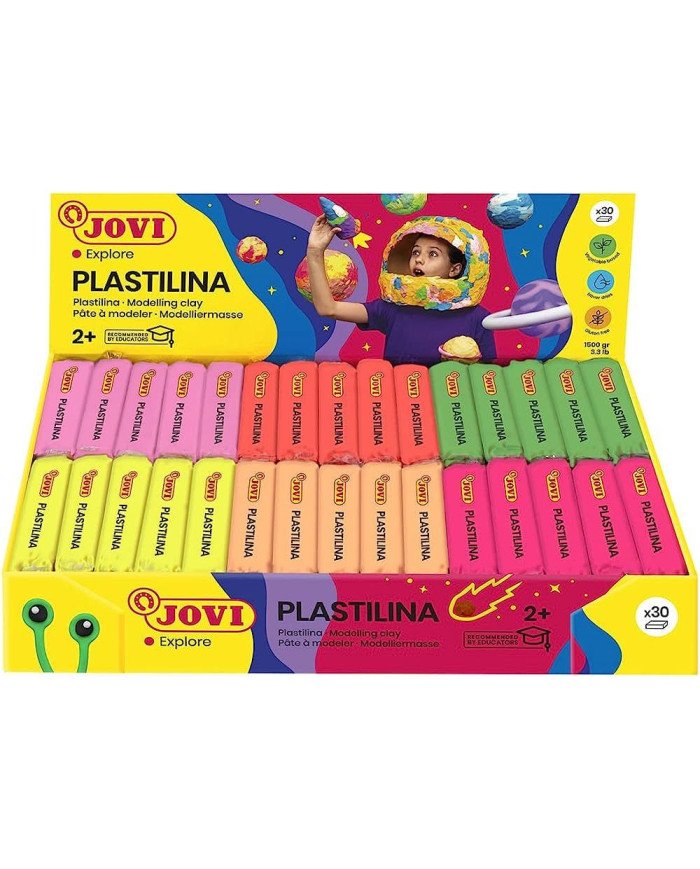 Le Libr'air - JOVI pâte à modeler 50 gr FLUO - Tunisie