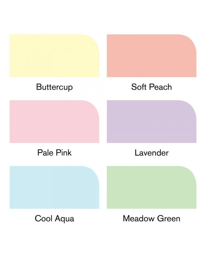 Le Libr'air - Set de 6 Feutres Promarker Tons Pastels - Winsor&Newton - Tunisie