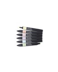 Le Libr'air - Set de 6 Feutres Promarker Tons Pastels - Winsor&Newton - Tunisie