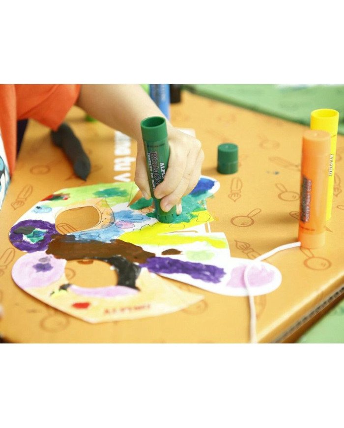 Gouache en Stick ALPINO 12 couleurs Gouache en Stick ALPINO 12 couleurs