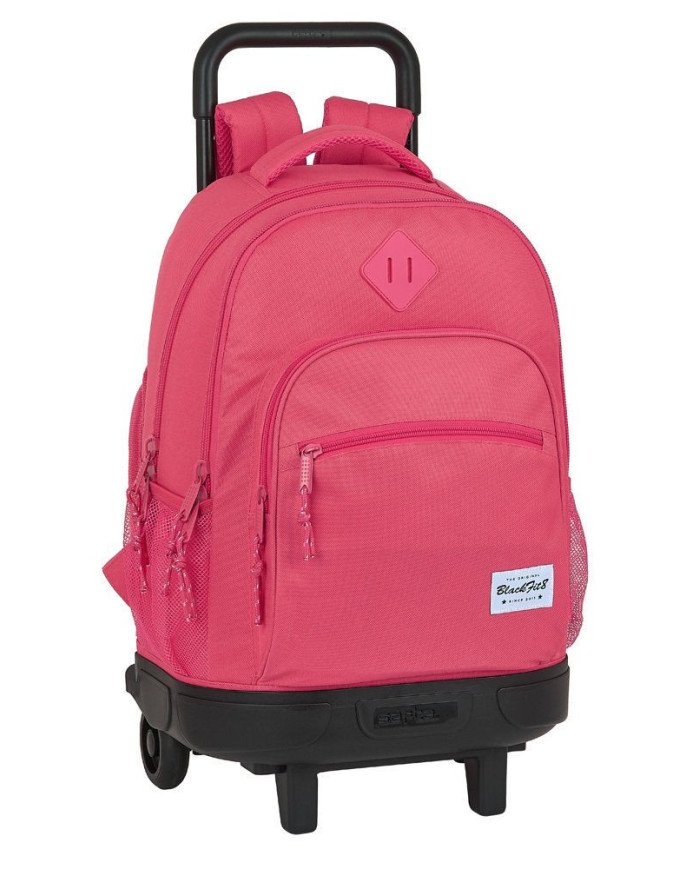 Sac à dos scolaire à roulettes SAFTA Compact BlackFit8 M918 Rose