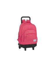 Sac à dos scolaire à roulettes SAFTA Compact BlackFit8 M918 Rose